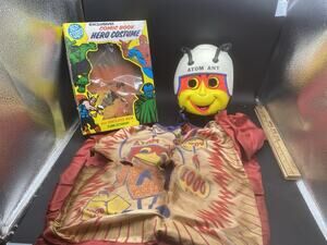 1960’s Ben Cooper marvel Halloween Costume Atom Ant Read!!!